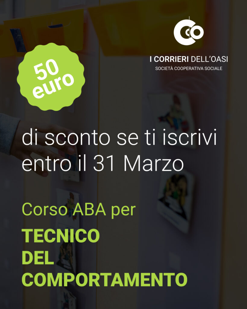 50 euro di sconto per iscrizioni entro il 31 marzo